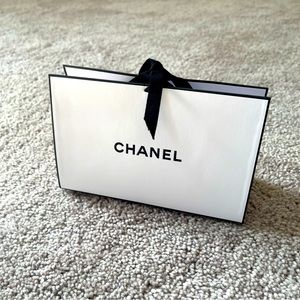 Authentic Chanel tie gift box